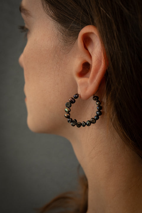 NAOMI hoops - Small